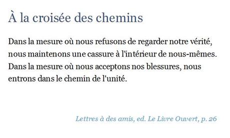 Jean Vanier, chemins...