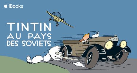 Tintin au pays des Soviets disponible sur iBooks