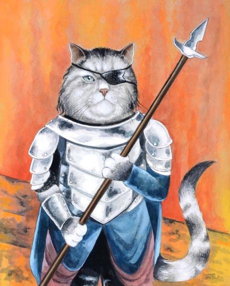 Histoires de chats: Brunnhilde et Wotan par Susanne Herbert