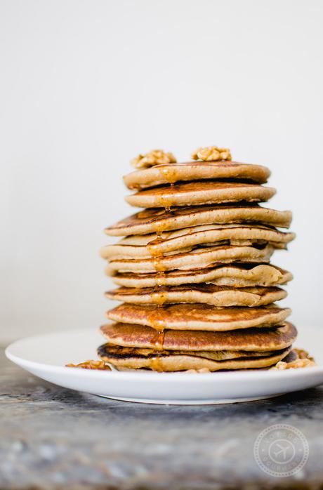 Pancakes IG bas à la farine d’orge mondé