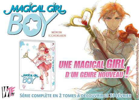 Akata annonce le manga Magical Girl Boy dans sa collection WTF?!