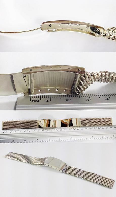 finition fabrication bracelet de montre en or