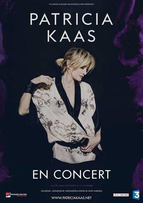 Patricia Kaas retrouve son élément la scène à Paris Salle Pleyel et dans toute la France en tournée