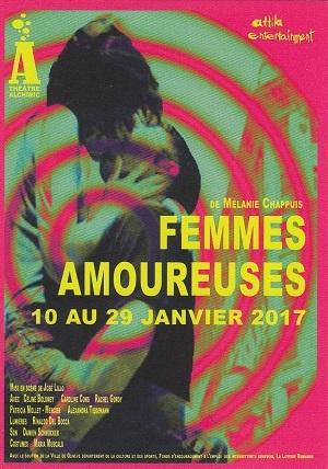 Femmes amoureuses, de Mélanie Chappuis, au Théâtre Alchimic, à Carouge