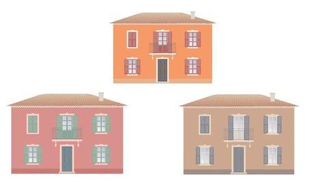 couleur de volets maison typique provence