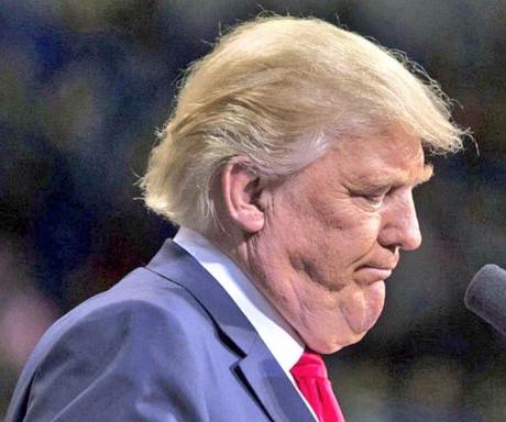 Ne pas partager cette photo de Trump (Il ne l'aime pas)