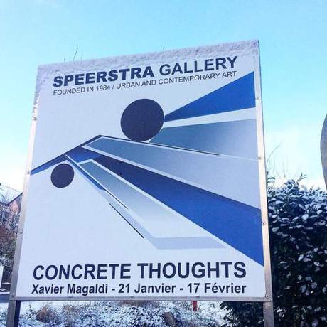 Concrete thoughts / Xavier Magaldi à la Speerstra Gallery