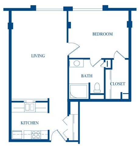 One Bedroom Home Plans