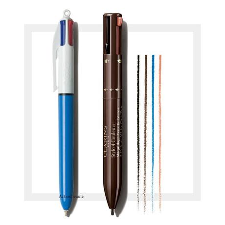 Le nouveau stylo 4 couleurs de clarins - Paperblog