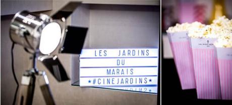 L’Hôtel Les Jardins du Marais inaugure son cinéma !