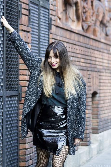 Tartan, résille & vinyle Tartan, résille & vinyle