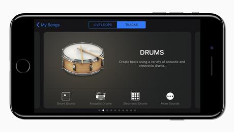 GarageBand sur iPhone et iPad passe en version 2.2