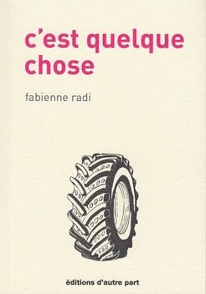 C'est quelque chose, de Fabienne Radi