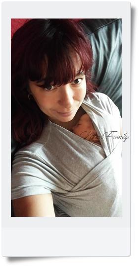 Le t-shirt peau à peau, portage et allaitement Vija Design { Test & Avis }