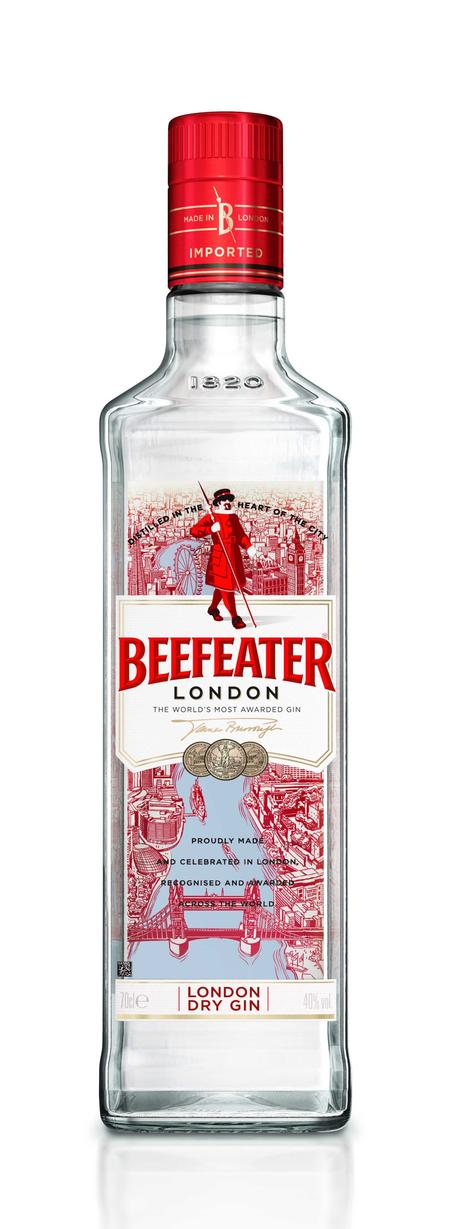 Beefeater met Londres en bouteille