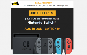 Bon Plan – La Switch à 294.90€