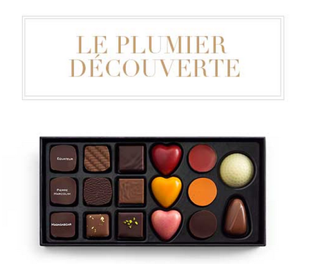 Gourmandise/Food : Le plumier découverte de Pierre Marcolini