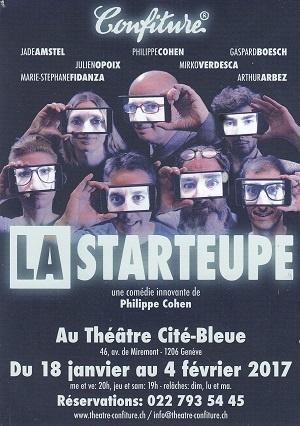 La Starteupe, de Philippe Cohen, au Théâtre Cité-Bleue, à Genève
