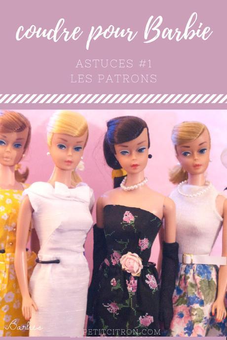 Astuces pour coudre des vêtements de poupées mannequins (comme les Barbie) – #1 les patrons