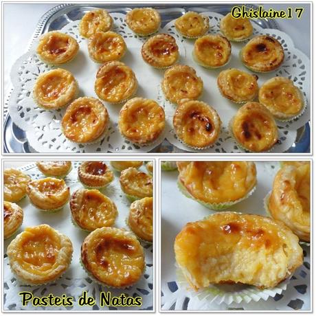 Pasteis de Natas (petits flans portugais)