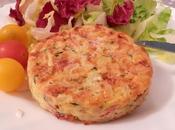 Galettes coquillettes jambon fumé, courgette fromage raclette