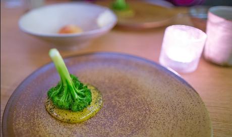 Le broccoli inversé et sa mousse d'huître