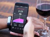 bracelet mesure votre taux d'alcoolémie iPhone