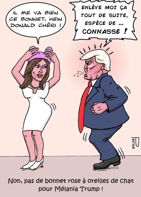 Donald Trump et les bonnets roses