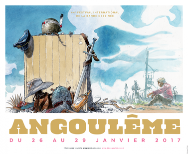 Où l’on vous donne rendez-vous au 44ème festival de la bande dessinée d’Angoulême