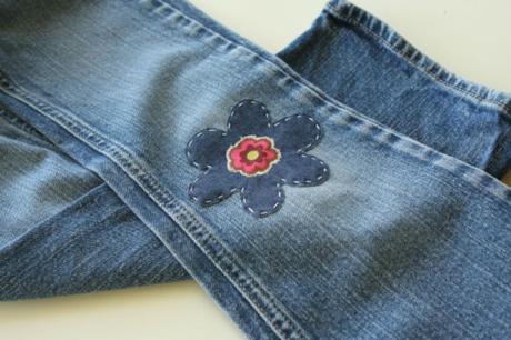 15 idées créatives pour repriser un jean