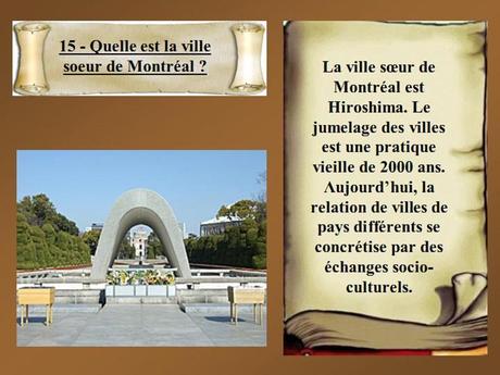 Pays Etranger - Mieux connaitre Montréal - 3