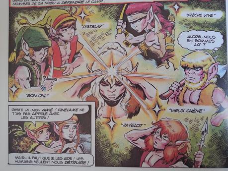 La Quête des Elfes. Elfquest 1. Les Rescapés du Feu. Richard et WWendy PINI - 1989 (BD)