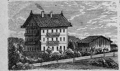 La Villa Pellet à Kemptenhausen, premier lieu d'accueil de Wagner en Bavière en 1864