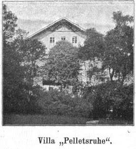 La Villa Pellet à Kemptenhausen, premier lieu d'accueil de Wagner en Bavière en 1864