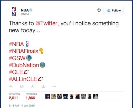 Quand la planète sport se met à la mode des emojis sur Twitter