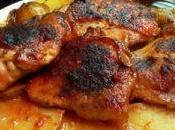 Cuisses poulet pommes terre avec cookeo