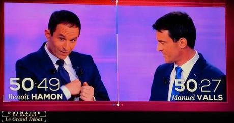 Primaire PS : Manuel Valls vs Benoît Hamon, match pas si nul que ça
