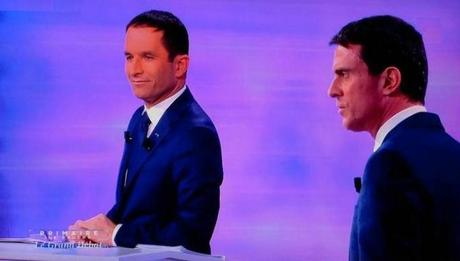 Primaire PS : Manuel Valls vs Benoît Hamon, match pas si nul que ça