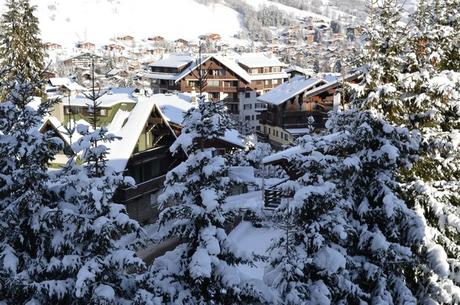 Megève sous la neige