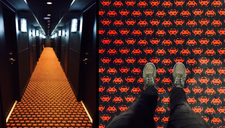 La moquette de Rocky Pop Hôtel Chamonix , les Houches