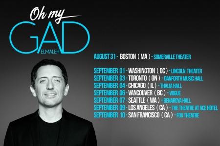 Gad Elmaleh part en live