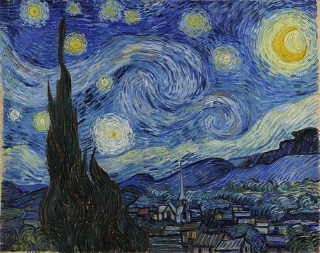 Garip Ay apprivoise l’art turc de l’Ebru nuit-etoilee-van-gogh