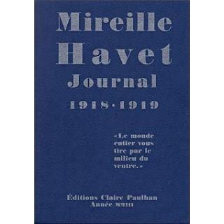 ☆☆ Journal 1918-1919 / Mireille Havet ☆☆