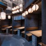 Hikari Yakitori Bar par le studio Masquespacio Hikari Yakitori Bar par le studio Masquespacio