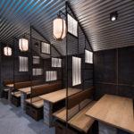 Hikari Yakitori Bar par le studio Masquespacio Hikari Yakitori Bar par le studio Masquespacio