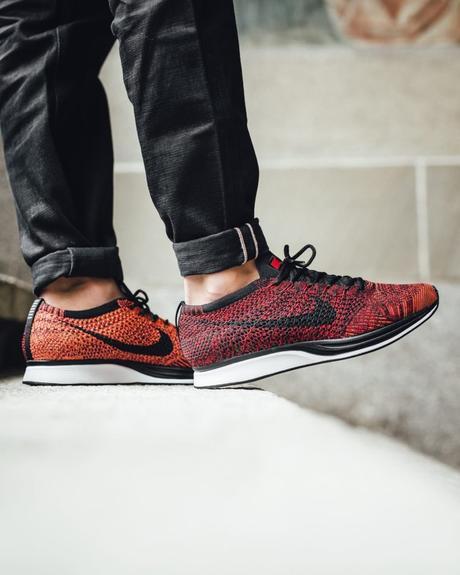 Nike Flyknit Racer Fire Rooster