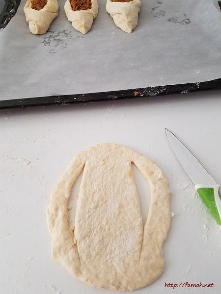 Petit pain farcie viande hachée