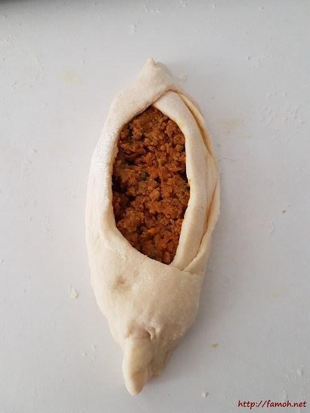 Petit pain farcie viande hachée