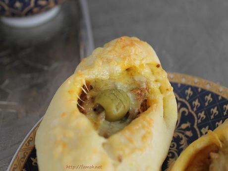 Petit pain farcie viande hachée