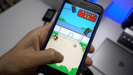 Addictif : Ninja Spinki sur iPhone, par le créateur de Flappy Bird